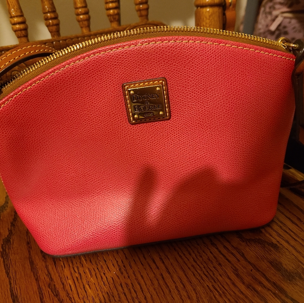 Hot pink Dooney and Bourke purse